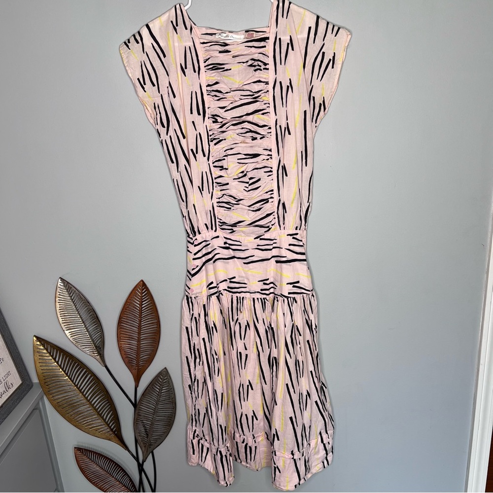 A20 Nicole Dumas Maxi Cotton Square Neck‎ Dress